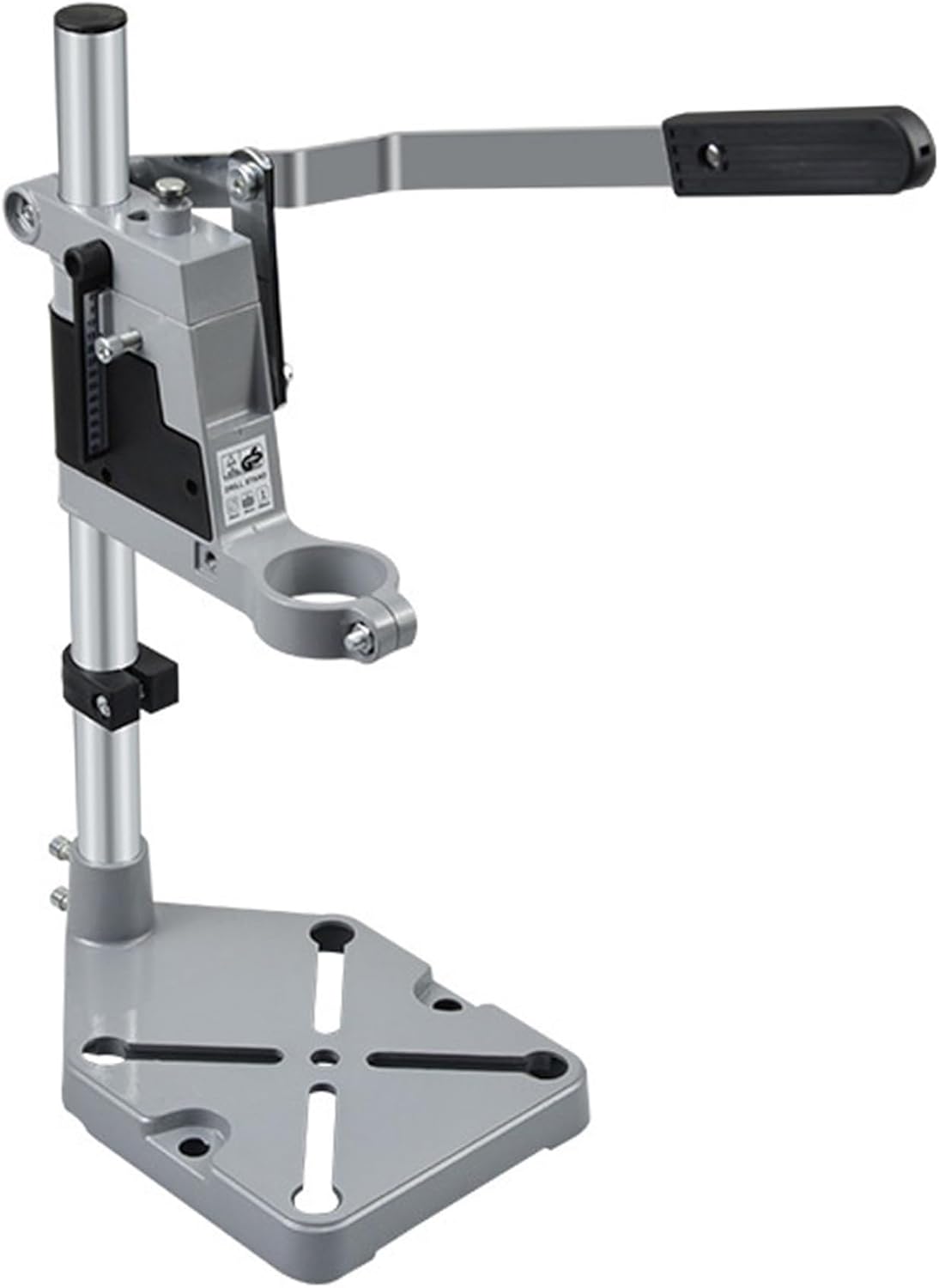 Portable Drill Press, Aluminum Alloy Thickened Mini Drill Press, Multifunctional & Easy to Install for Drilling Perpendicular and Angled Holes Mini Portable Guide