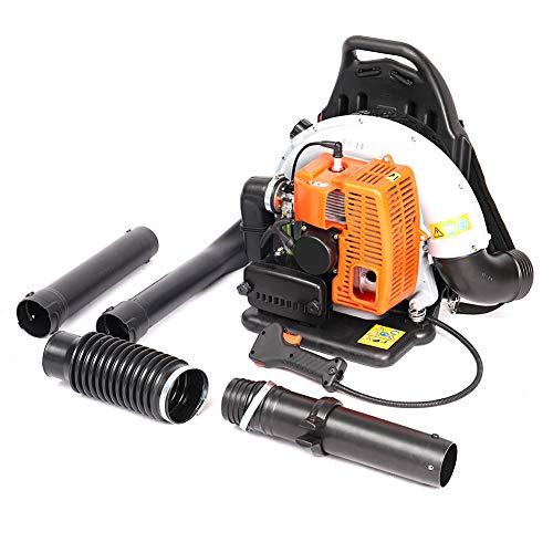 DKIEI 65cc Petrol Leaf Blower Powerful Lightweight Backpack Leaf Garden Blower Outdoor Power Tools