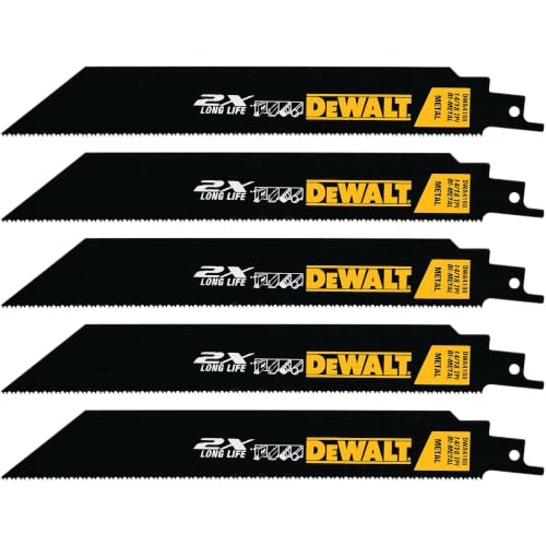 DEWALT Bi-Metal Reciprocating Saw Blades