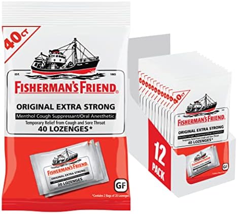 Amazon: Cough Drops by Fisherman's Friend, Cough Suppressant and