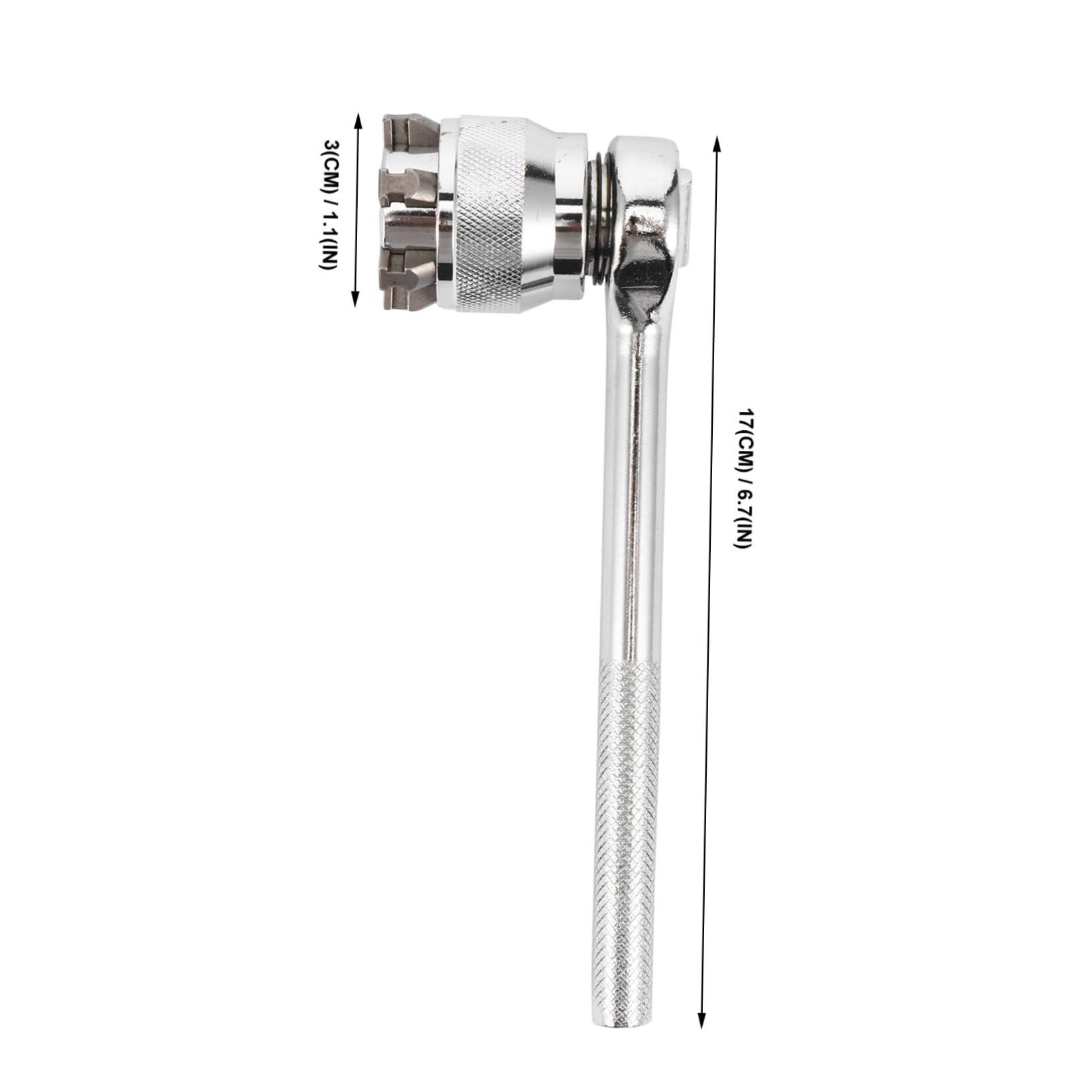 Llave de Tubo Ajustable de Acero al Carbono, 2 Piezas