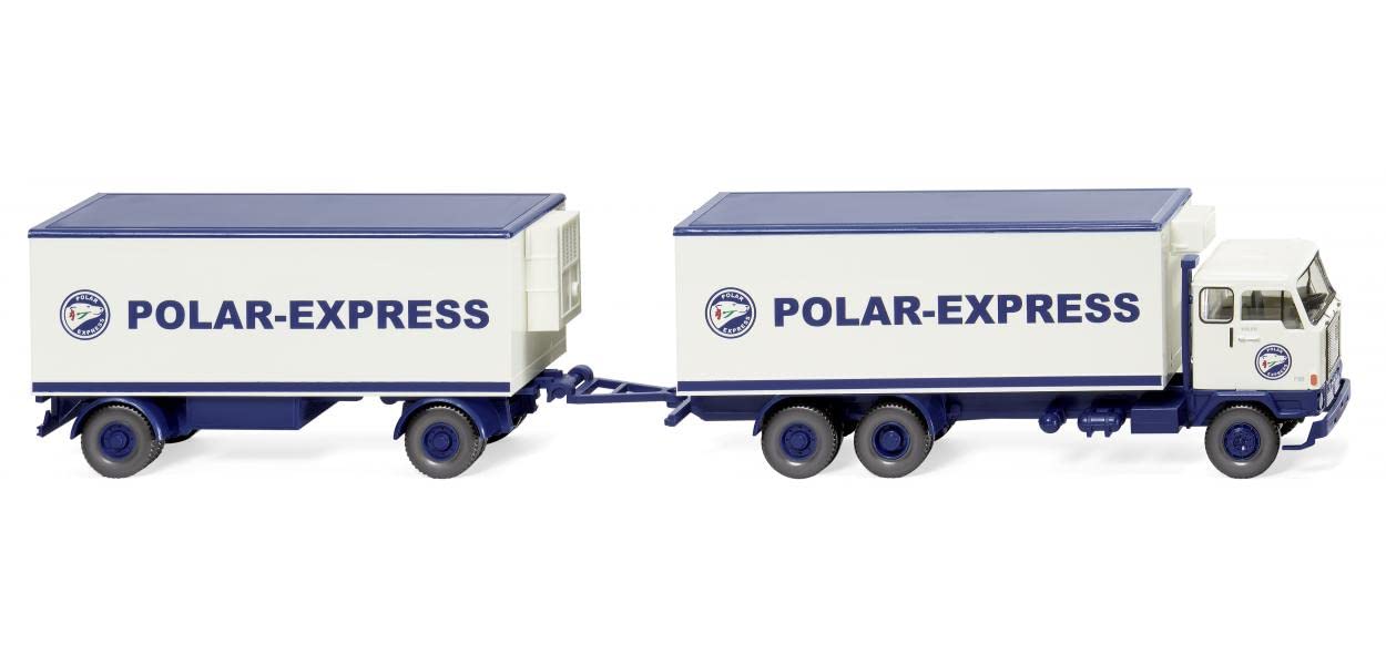 Wiking 045704 H0 Volvo F88 Polar-Express Cool Box Load Train White Blue Gauge HO 1:87, various