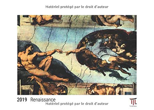 Renaissance 2019 - Édition blanche - Calendrier mural Timokrates, calendrier photo, calendrier photo - DIN A3 (42 x 30 cm)