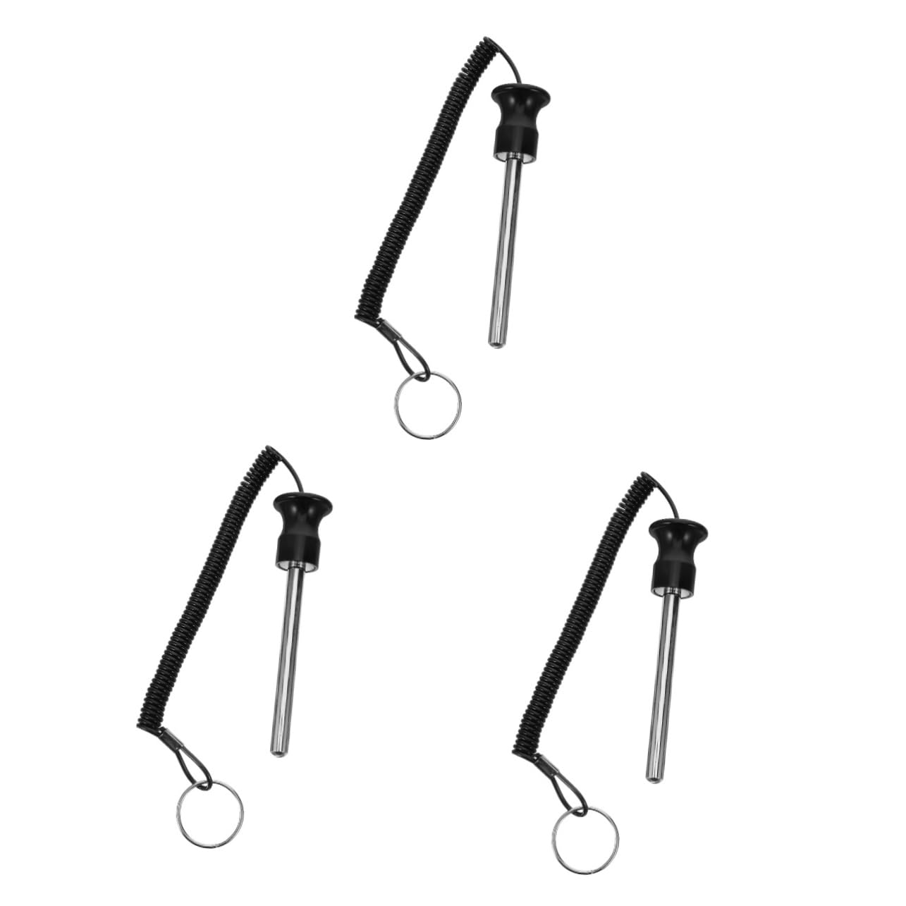 BESPORTBLE 3pezzi Loading Pin Holder per Pesi da Palestra Accessorio Fitness per Allenamenti di e Riscaldamento Casa e Palestra