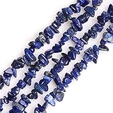 GEM-Inside Crystal Stone Chips for Jewelry Making Genius Gemstone Freeform Loose Beads with Hole for