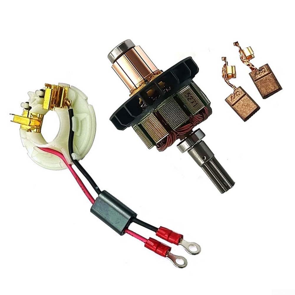 Armature 619372-8 avec support de balai de carbone et charbons