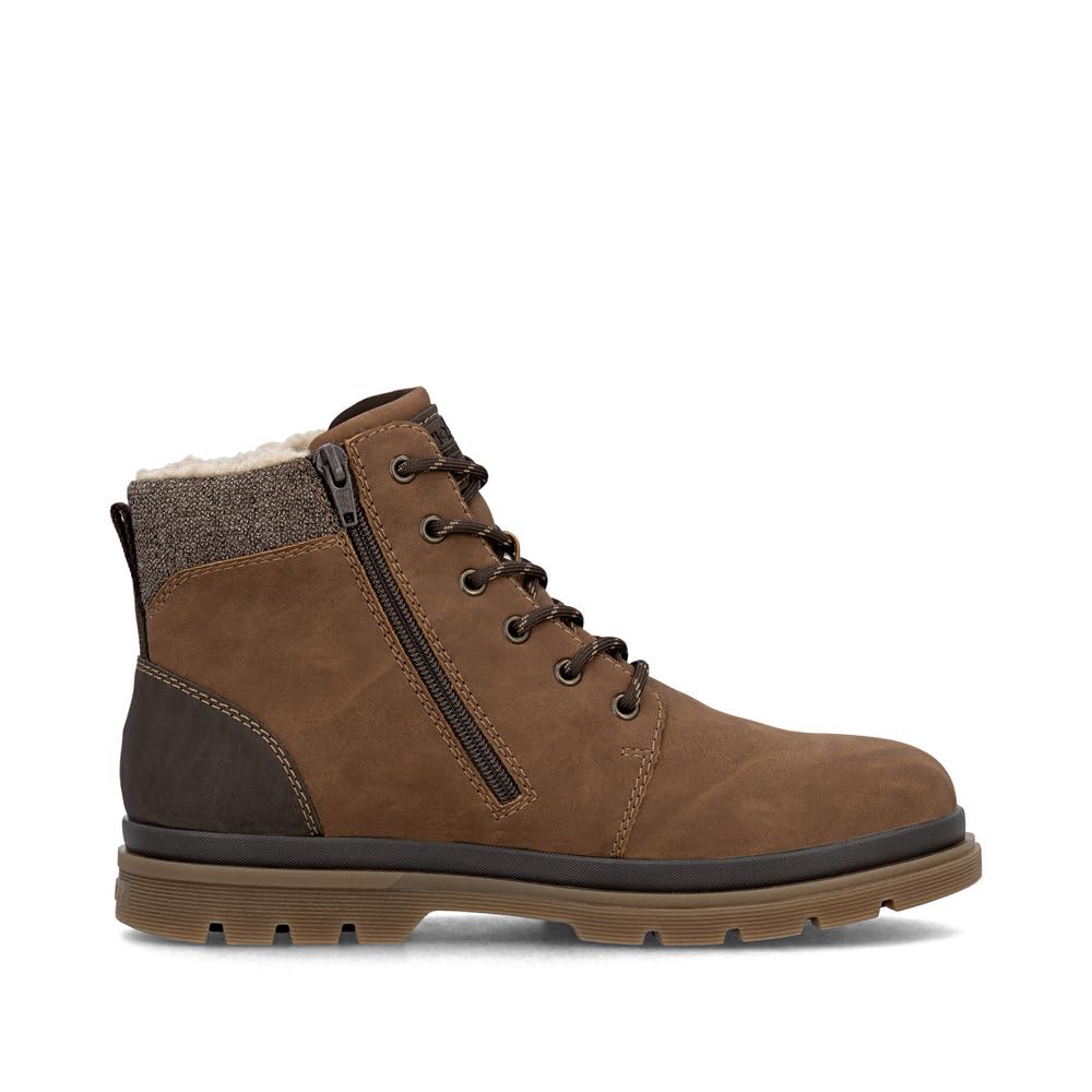 Rieker RiekerTEX F7010 Bottes d'hiver pour homme avec semelle amovible et imperméable