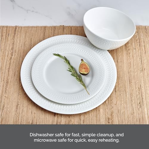 Mikasa Levi Bone China Lightweight Chip Resistant 12 Piece Dinnerware Set, Service for 4 by Mikasa - Image 5