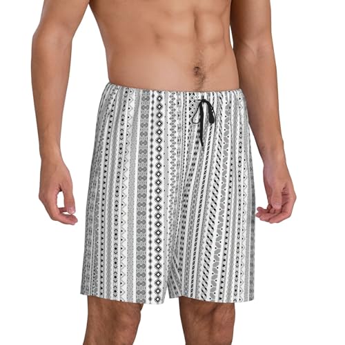 Short pyjama hommes respirant vêtement de nuit confortable