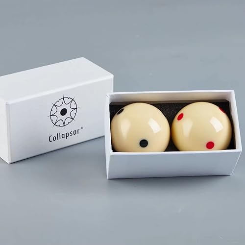 Miniatura 6 de Collapsar Pro-Cup Cue Ball Reglamento Tamaño 2-14 Bola de Taco de Entrenamiento de Piscina