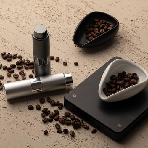 Lulupack Kaffeebohnen-Dosierbecher mit 20ml Sprühflasche, Kaffeemessbechern und Espressobohnen Spritzer Set
