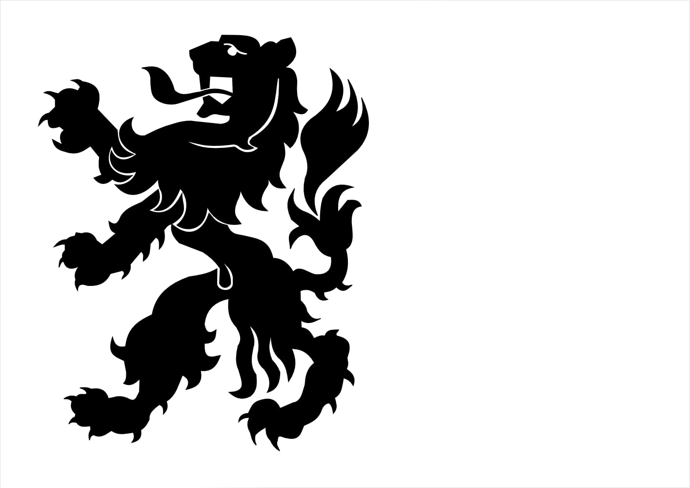 Drapeau Noordwijk grand format horizontal pavillon néerlandais extérieur