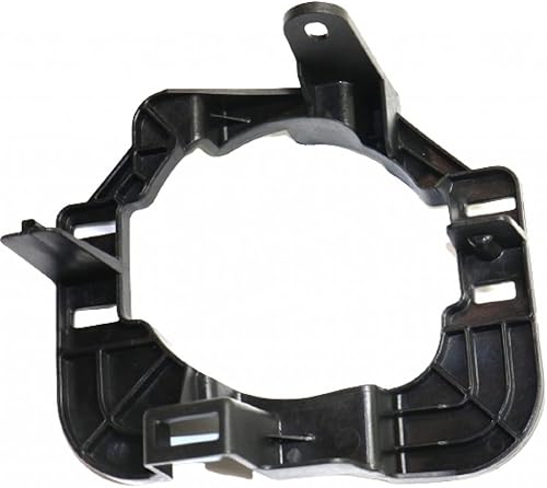 Bisel de luz antiniebla para Nissan Altima 2007 2008 2009 lado del conductor  Carcasa negra  Reemplazo para NI2602100  26915-JA00A