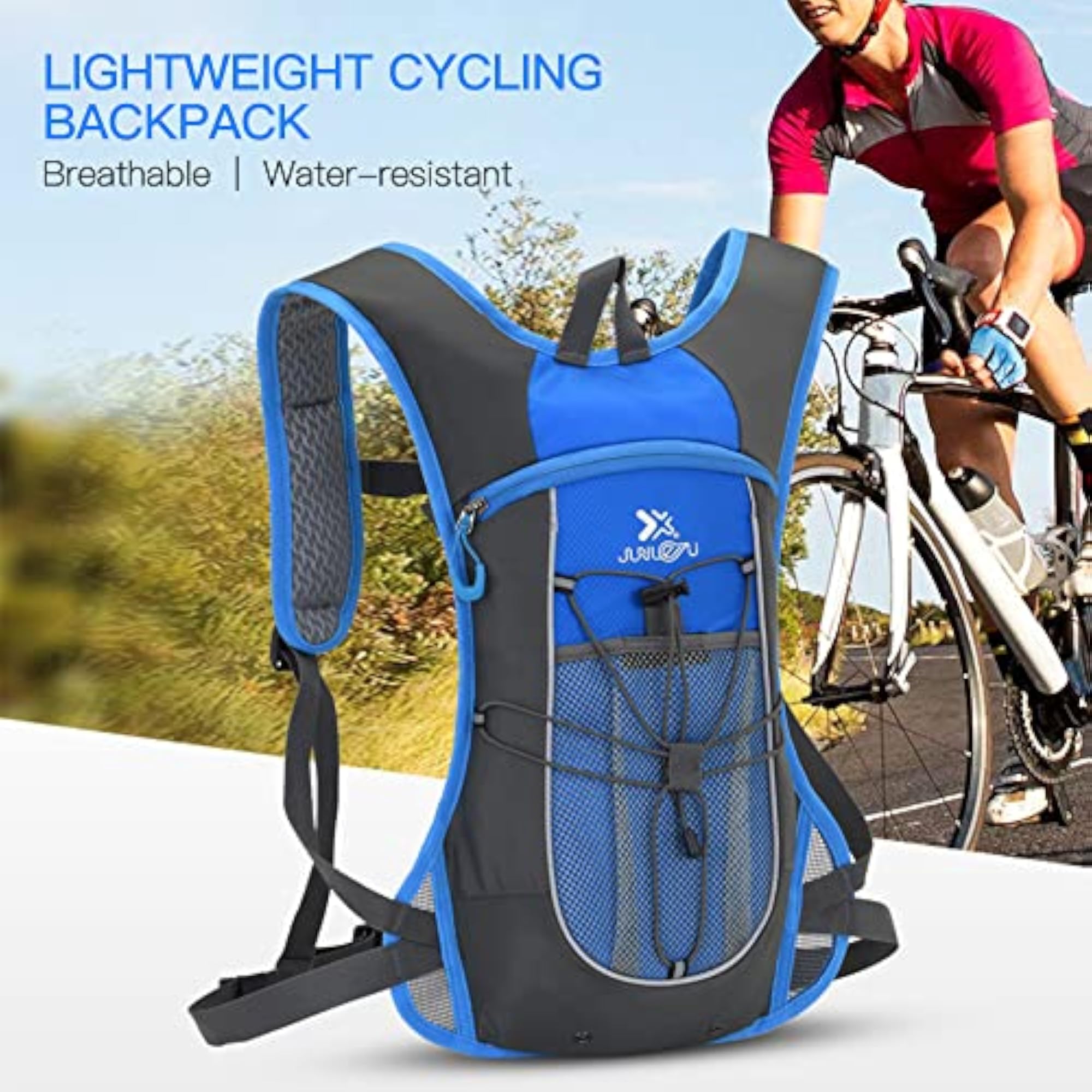 Lightweight Cycling Backpack Water-Resistant Outdoor Sport Hydration Backpack