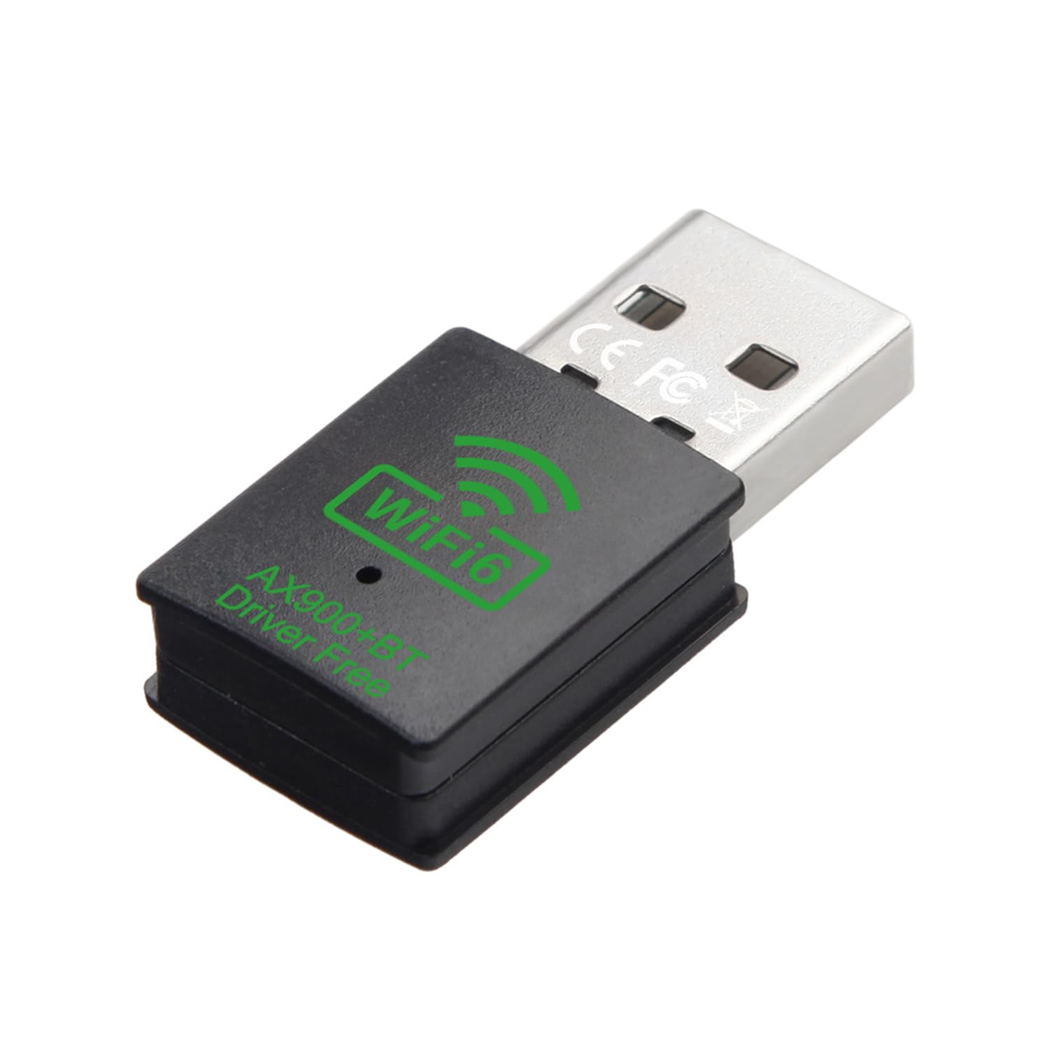 Wireless WiFi,WiFi 6 USB Adapte,PC WiFi Antenna,USB WiFi Adapter,1800Mbps Dual Band 2.4G & 5G(574Mbps/1201Mbps),Dual 5dBi Antennas High Gain 802.11AC,Supports Windows 11/10