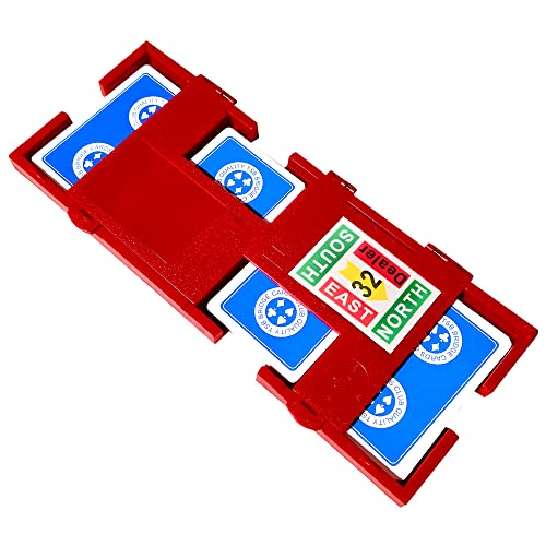 Tsb Duplicate Boards For Bridge Game Set Of 16 Pcs - Duplicate Bridge Boards For Dealing Machine - Home Bridge Cards Game Kit - Duplicate Boards For Bridge Cards (Red 17-32) #TOP2