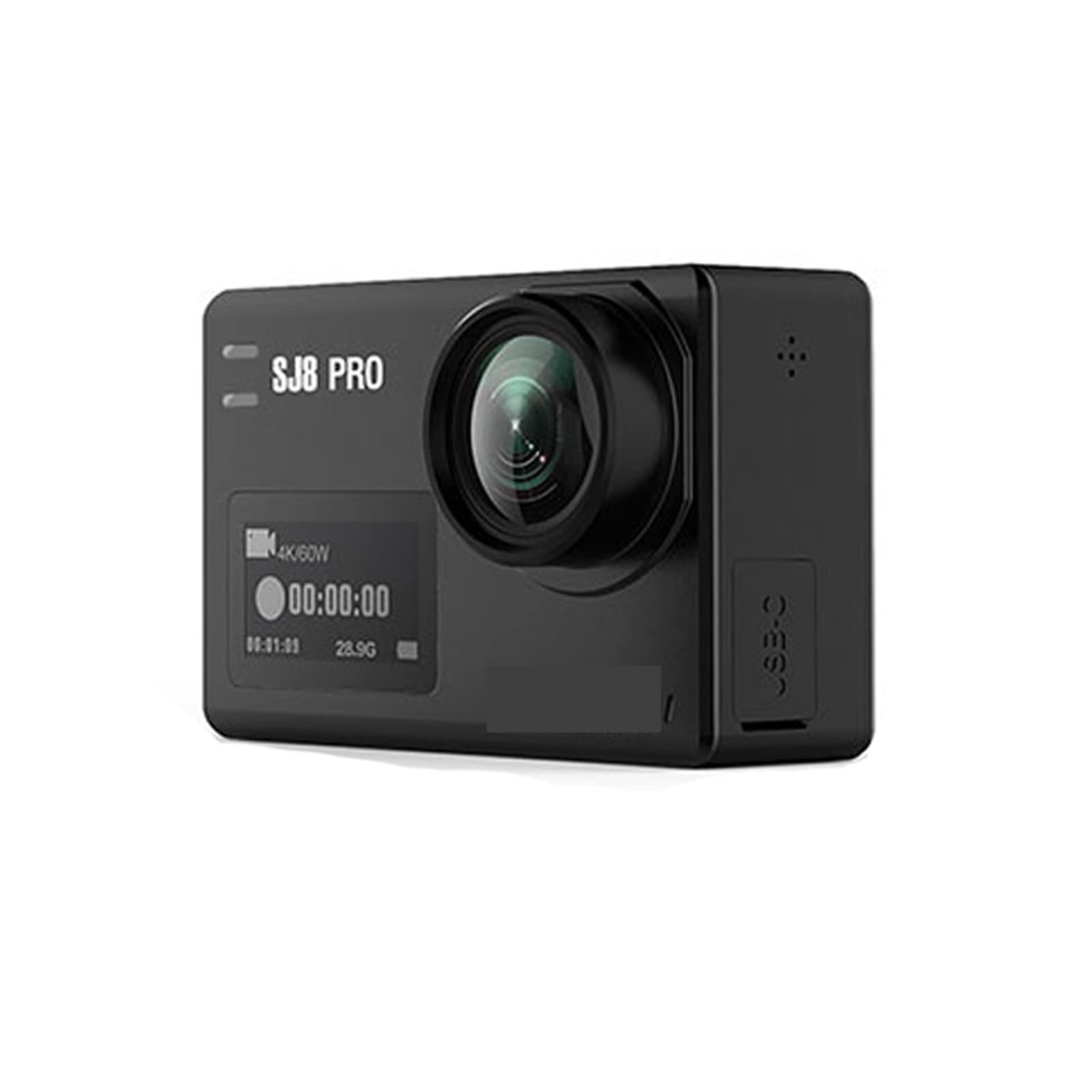 Kamera akcji, Kamera akcji 4K Kamera podwodna 4K Ultra HD 30 kl./s / 60 kl./s HD Kask z pilotem Wodoodporny FPV Sport DV,Na świeżym powietrzu, Sport, Wideo(Small Package,SJ8 Air Black)