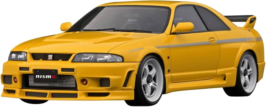 Nismo 400R BCNR33 イグニッション モデル1/18 イグニッションモデル 1/18 ニッサン NISMO 400R BCNR33 イエロー 完成