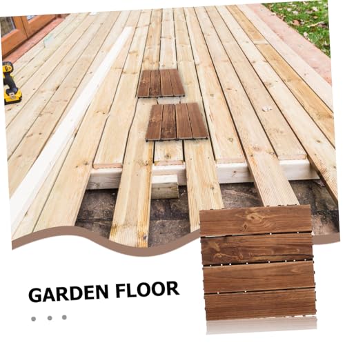 Dalles de terrasse emboîtables extérieures pour sol de piscine antidérapant et balcon modulable - 3