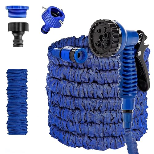 Flexibler Gartenschlauch, 7.5M 25FT Gartenschlauch,Wasserschlauch flexibel,für Rasenbewässerung/Haustierreinigung/Autowäsche (7.5) Flexibler Gartenschlauch, 7.5M 25FT Gartenschlauch,Wasserschlauch flexibel,für Rasenbewässerung/Haustierreinigung/Autowäsche (7.5)