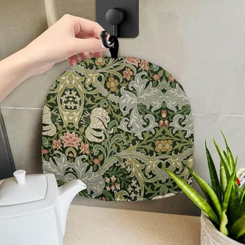 Image of Tea Cozy William Morris Art Print Creative Insulated Tea Cosy Extra Thick Home Kitchen Decoration Creative Gifts Dust Teapot Cover Kitchen Accessories for Travel