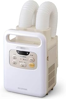 アイリスオーヤマ ふとん乾燥機 カラリエ ツインノズル KFK-W1-WP