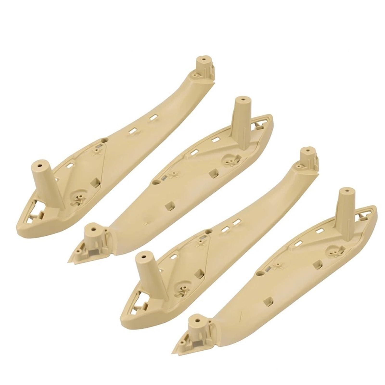 Gaubxct F34-Beige Interior Exterior Door Handle Hinge Repair Kit 4Pcs Fit For 3 Series F30 F80 F31 F32 F33 F34 F35 F36 2013-18 Interior Door Pull Handle Panel With Cover Trim Car Exterior Door Handles(F34-Beige Interior)