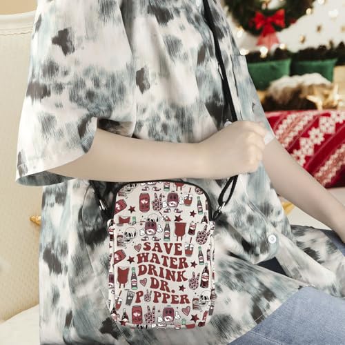 WCGXKO Soda Addict Crossbody Bag Soda Drinking Gift Vodka Drinker Gift for Soda Drinking Lover4
