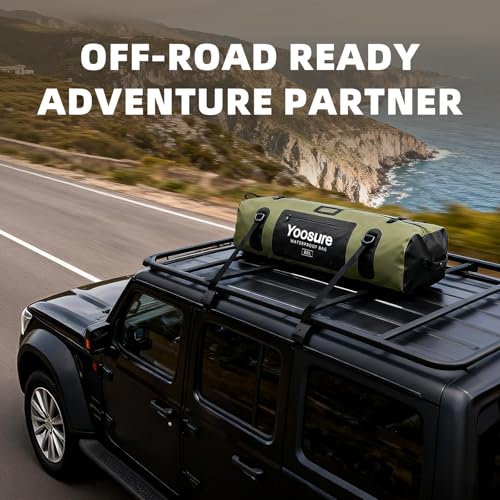Image of 80 lt Waterproof Duffel Bag Motorcycle Dry Bag Backpack, Waterproof Zippered Bags with Backpack Spacer Pad for Kayaking Rafting Boating Canoeing Camping Paddle Beach (Black)