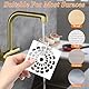 OOTSR 36 Stk Mandala-Schablonen Set, 9.14cm Zeichnung Malschablonen DIY, Kunststoff Vorlagen für Scrapbooking Holz Boden Möbel Fliesen Leinwand Deko