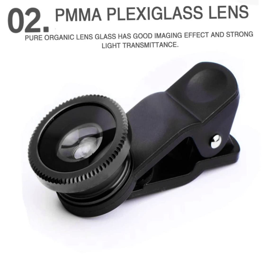 Amazon.com: Jorzer Phone Fisheye Lens 3in1 Wide Angle Fish Eye 