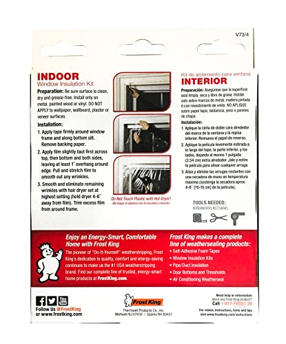 Frost King V73/4T Shrink Film Window Kit thumb #3