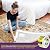 ATack Carpet Tape for Area Rugs and Carpets, Removable, 2 Inches x 10 Yards, Ideal for Stair Treads, Rugs, Carpets Over Carpets or Delicate Hardwood Floors