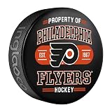 Flyers Officially Licensed Property Of Design Hockey Puck