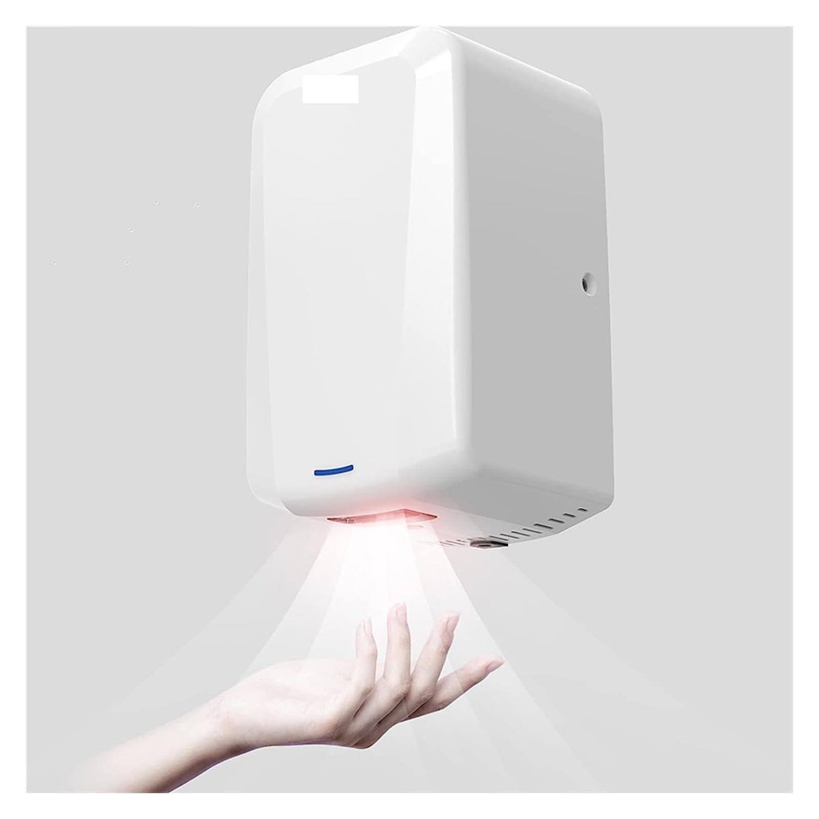 Elektryczna suszarka do rąk z filtrem HEPA, automatyczna suszarka do rąk o dużej prędkości Wiatr gorący zimny wiatr do łazienki komercyjnej(Hand dryer2)