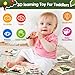 FOIMAS Christmas Wooden Puzzles for Toddler,4 Pack Santa Snowman Reindeer Wooden Puzzle for Kids Christmas Stocking Stuffer Gift Bag Filler Xmas Party Favor Supply