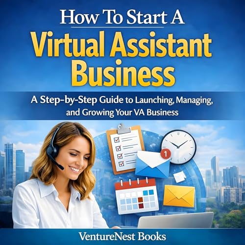 『How to Start a Virtual Assistant Business』のカバーアート