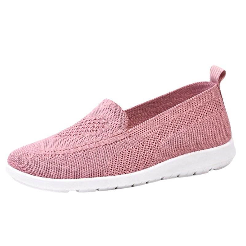 Comfortable Woven Cloth Shoes for Women – Soft Sole, Breathable, Perfect for Middle-Aged & Mothers| 36 | Purple-image-32