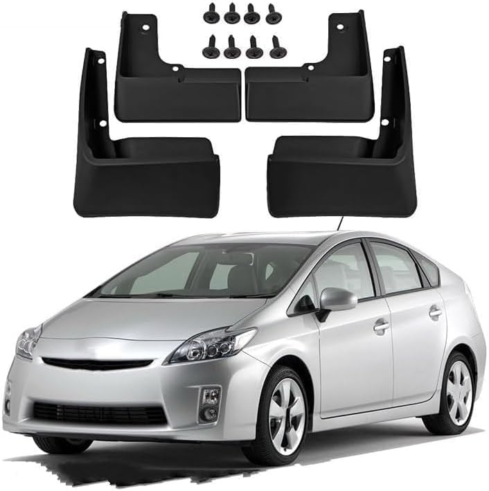 Bavettes garde-boue pour Prius 3 XW30 2010-2015 anti-éclaboussures