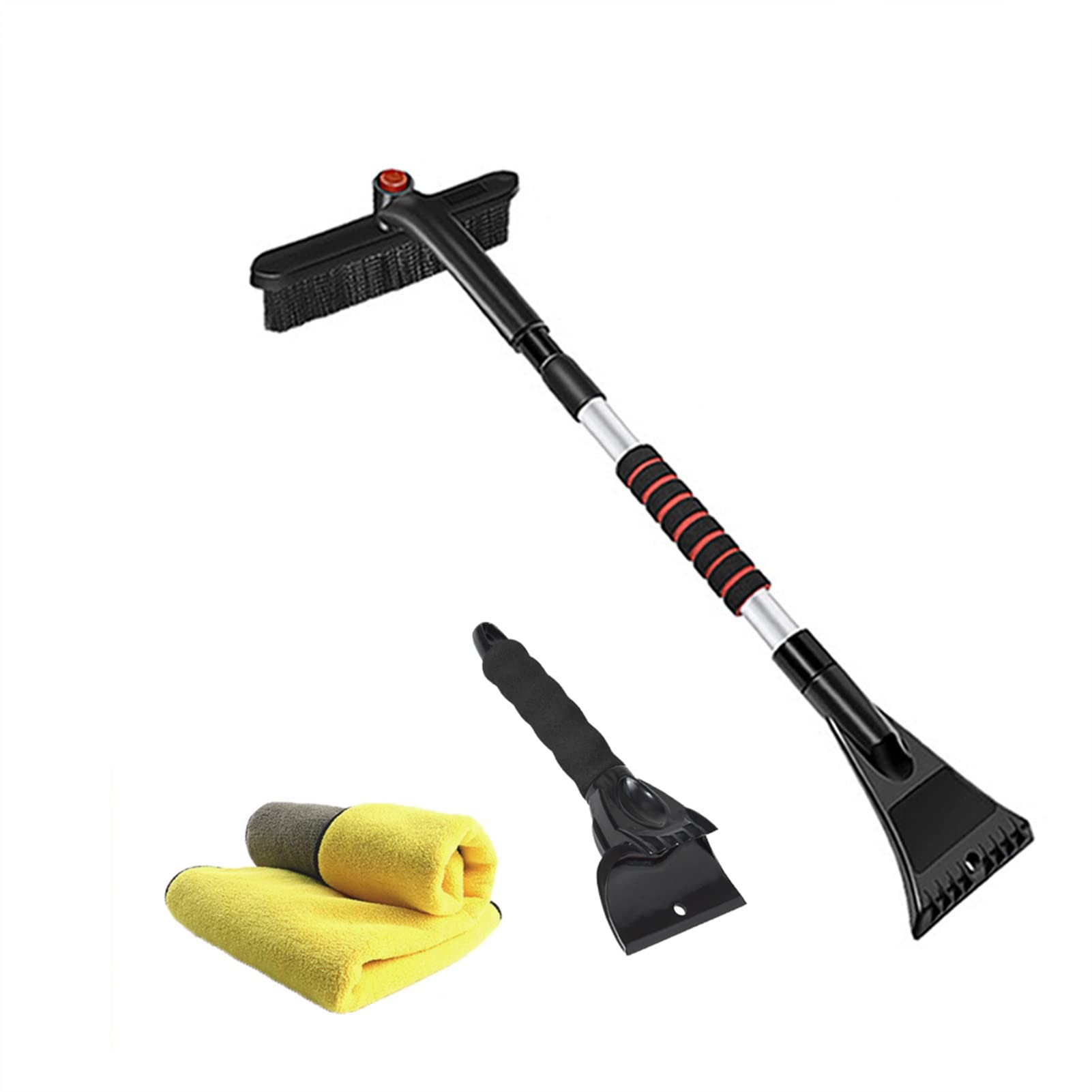 Balai à neige extensible pour dégivrer le pare-brise le matin