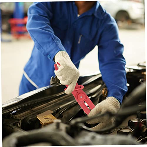 Alicates para abrazaderas de mangueras de coche con mango rojo para mantenimiento 5