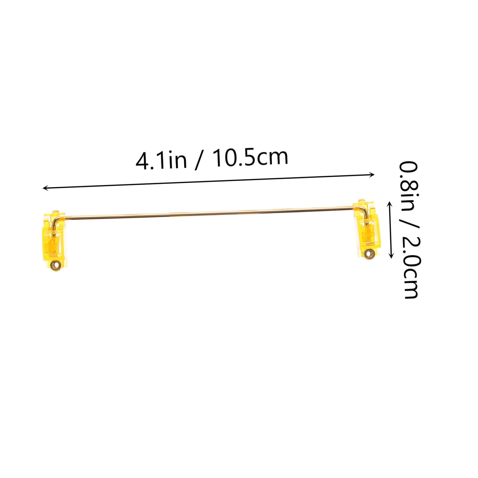 BESTonZON Estabilizador De Llave Satellite Tornillos Negros PCB Cable Teclas y Mayús Compatible Satellite para Teclas