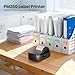 ETIKEZ PM260 Label Maker Machine with Tape, 2 Inch Label Tape Maker Bluetooth Label Printer, Inkless Portable Label Maker with Smart AI APP for Home, Kitchen, School, Office Organization, Black