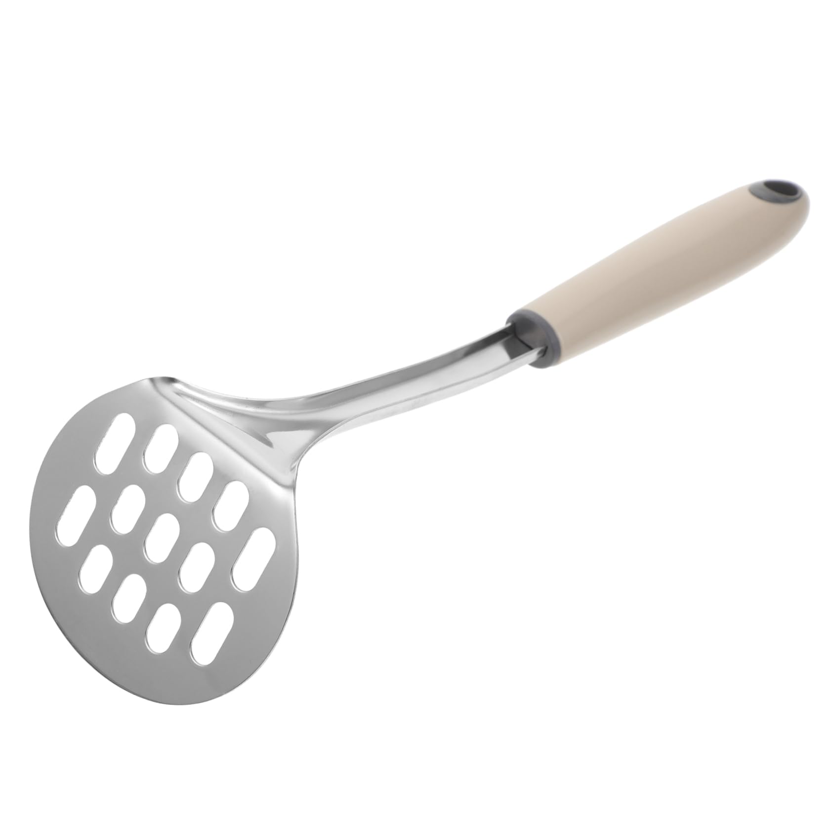 OUNONA Stainless Steel Potato Masher Tool Creative Ricer for Mashing Potatoes and Vegetables Kitchenware for Home Cooking Random Handle Color