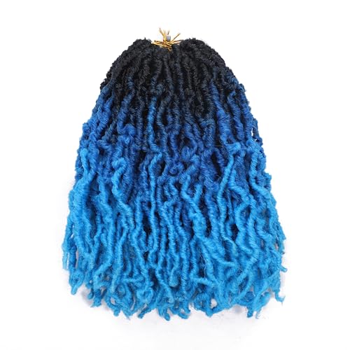 8 Packs Short Faux Locs Crochet Hair 120 Strands...