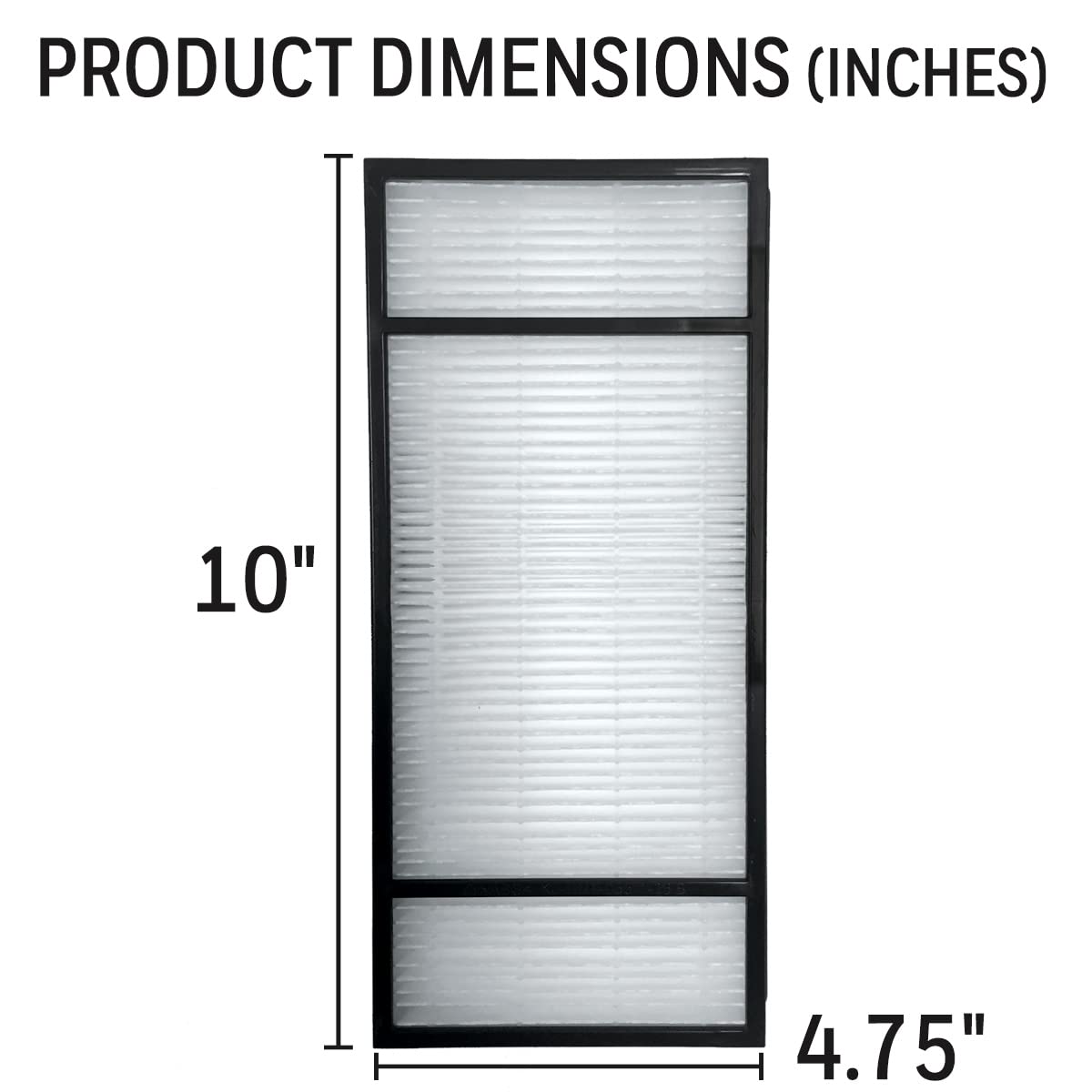Honeywell HRF-H2C True HEPA Filtro de Repuesto (H) para purificadores de Aire, Paquete de 2 filtros (H)