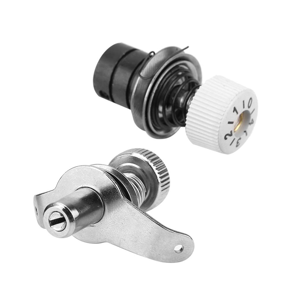 Iron Simple Structure Long Sevice Life Thread Tension Assembly, Sewing Thread Tension, Compact Size Knitting Works Home for Knitting Lovers Beginners