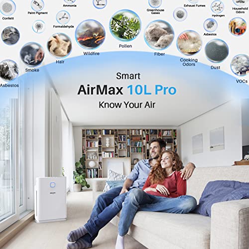 Okaysou 4 Filters Smart Air Purifiers for Home Large Room, Covers up to