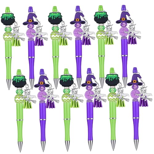 Kit de stylos à perles 12 pièces SMELEYOU à offrir pour le bricolage DIY