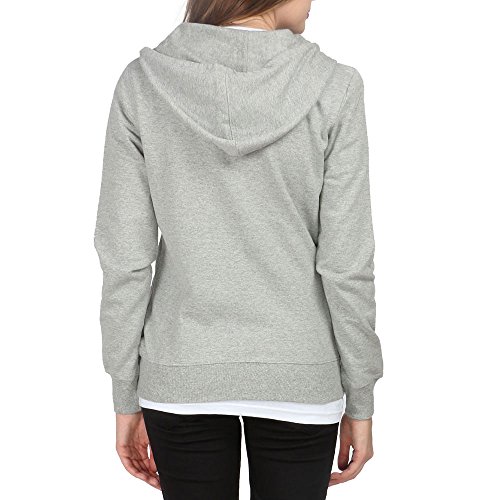 Image of Campus Sutra Women Fleece Hooded Neck Sweatshirt